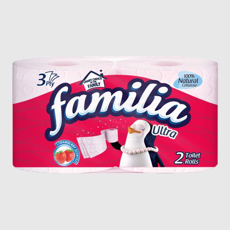 Toilet Rolls 3Ply Strawberry Scent Famalia 2S Shoprite NG