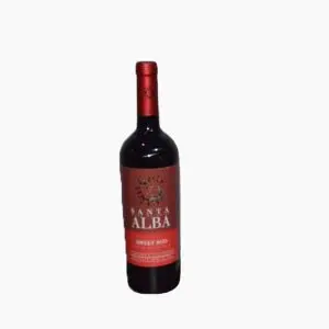 Santa Alba Wine 750Ml Sweet Red